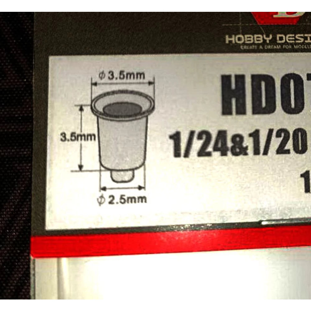 Hobby Design HD07-0101 Inlet Trumpet 1/24 – immagine 2