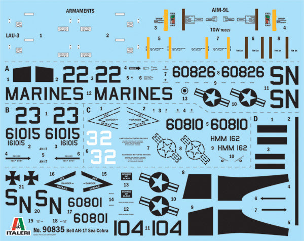 Italeri 90835 AH-1T Sea Cobra 1/48 – immagine 5