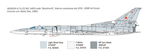 Italeri 1440 Tu-22M2 Backfire-B 1/72 – imagen 4