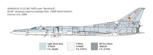 Italeri 1440 Tu-22M2 Backfire-B 1/72 – imagen 5