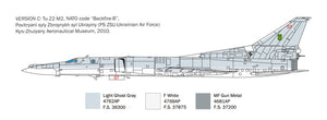 Italeri 1440 Tu-22M2 Backfire-B 1/72 – imagen 6