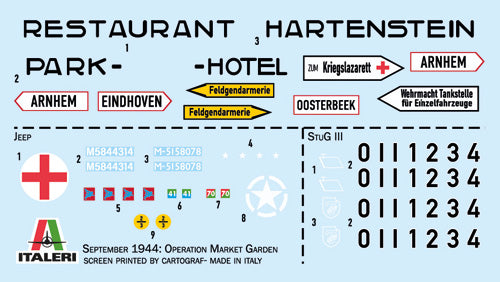 Italeri 6107 Hartenstein Hotel 1944 Market/Garden - BATTLE SET 1/72 – immagine 3