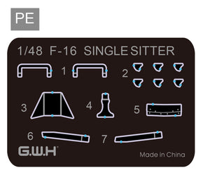 Great Wall Hobby L4838 F-16C BLOCK 52+ Multirole Fighter Export Version FIGHTING FALCON ( Polska Wersja ! ) 1/48 – immagine 5