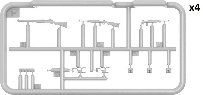 MiniArt 53040 U.S. AIRBORNE TANK RIDERS 1/35 – immagine 2
