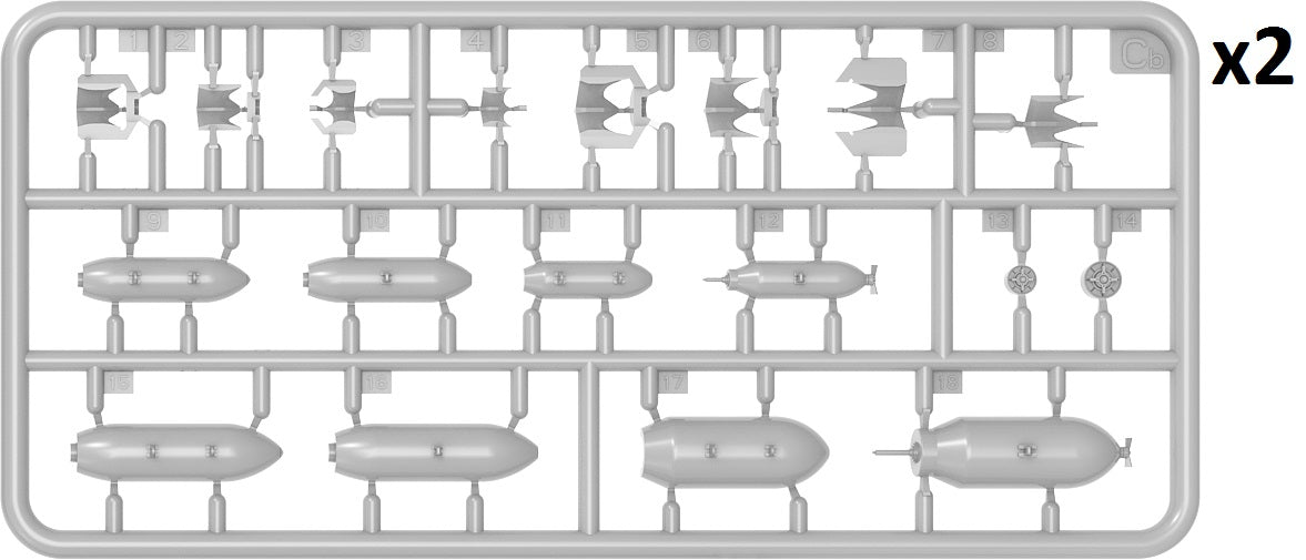 MiniArt 48042 P-47M Thunderbolt Dorsal Fin Advanced Kit 1/48 – immagine 16