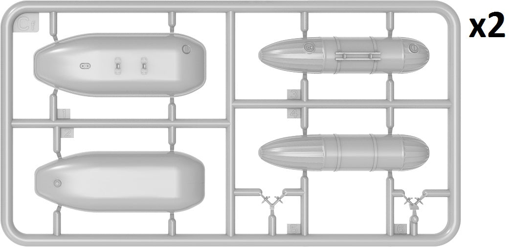 MiniArt 48042 P-47M Thunderbolt Dorsal Fin Advanced Kit 1/48 – immagine 18