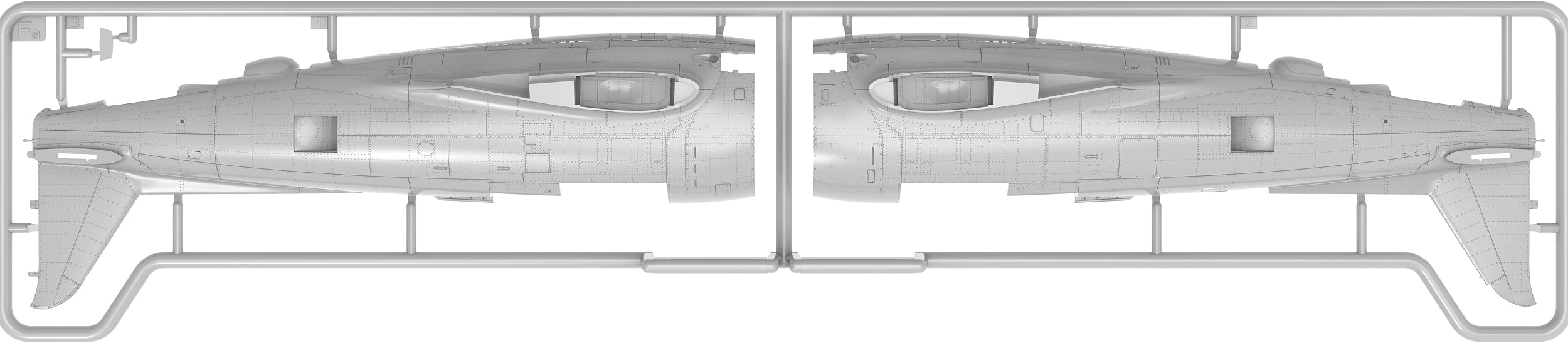 MiniArt 48042 P-47M Thunderbolt Dorsal Fin Advanced Kit 1/48 – immagine 30