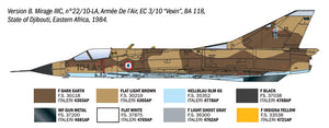 Italeri 92505 Mirage IIIC 1/32 – zdjęcie 3