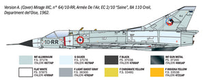 Italeri 92505 Mirage IIIC 1/32 – zdjęcie 4