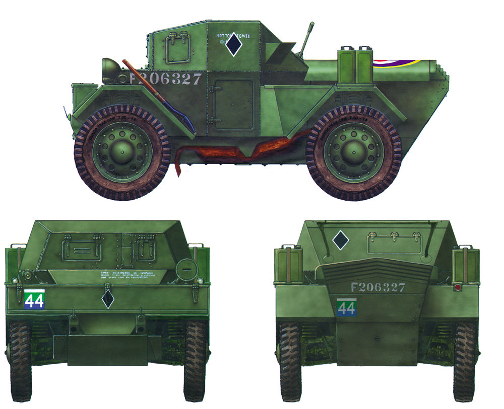 MiniArt 35074 DINGO Mk.II SCOUT CAR w/CREW 1/35 – zdjęcie 22