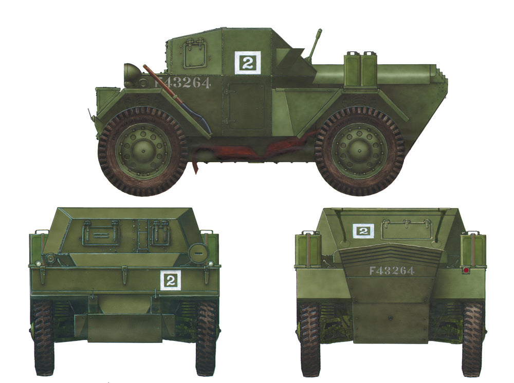 MiniArt 35074 DINGO Mk.II SCOUT CAR w/CREW 1/35 – zdjęcie 24
