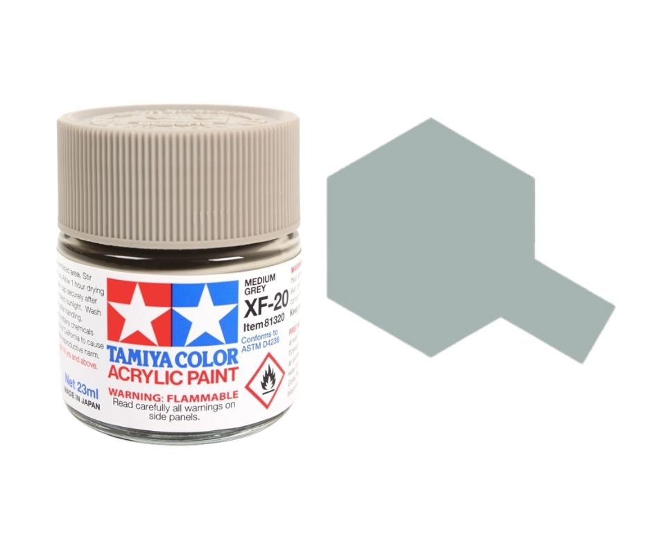 Tamiya 81320 Acryl XF-20 Medium Grey 23ml