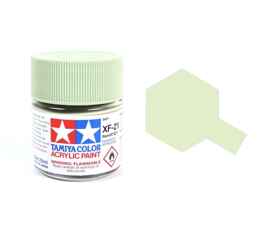 Tamiya 81321 Acryl XF-21 Sky 23ml