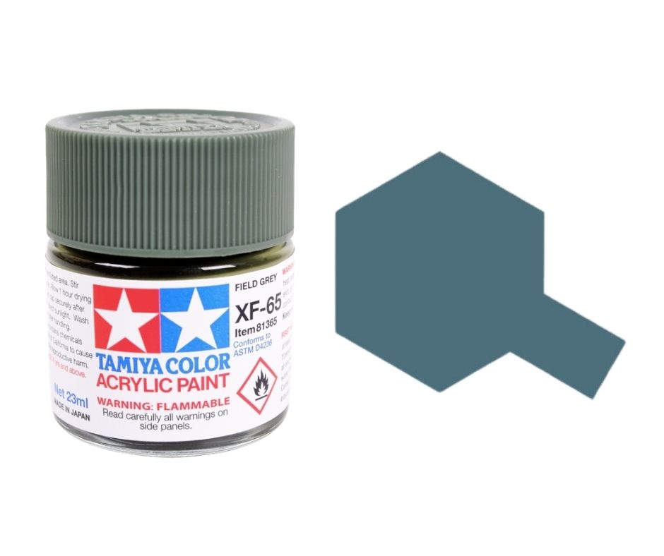 Tamiya 81365 Acrylic XF-65 Field Gray 23ml