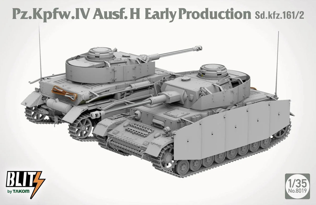 Takom 8019 Pz. Kpfw. IV Ausf. H Early Production 1/35 – imagen 2