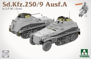 Takom 2213 Sd.Kfz. 250/9 Ausf. A le. S.P.W. (2 cm) 1/35 – immagine 3