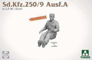 Takom 2213 Sd.Kfz. 250/9 Ausf. A le. S.P.W. (2 cm) 1/35 – immagine 2