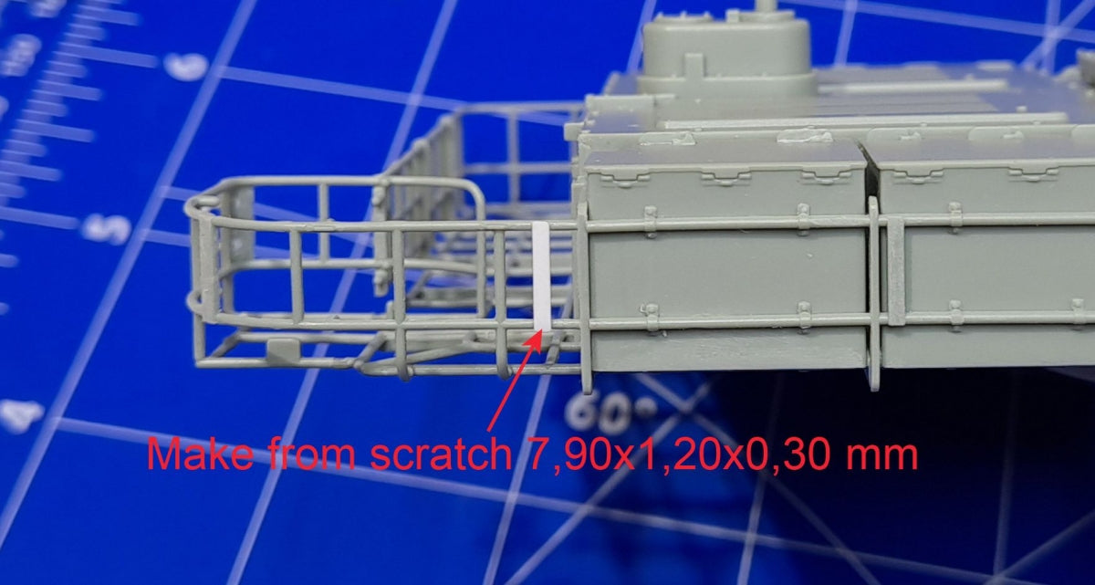 Eureka XXL ER-3575 K2 Black Panther MBT Towing Cables &amp;amp; Holders (Academy) 1/35 – image 21