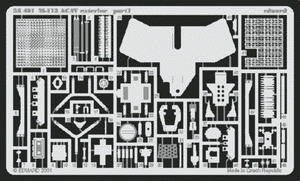 Eduard 35401 M-113 ACAV exterior 1/35 Tamiya – immagine 2
