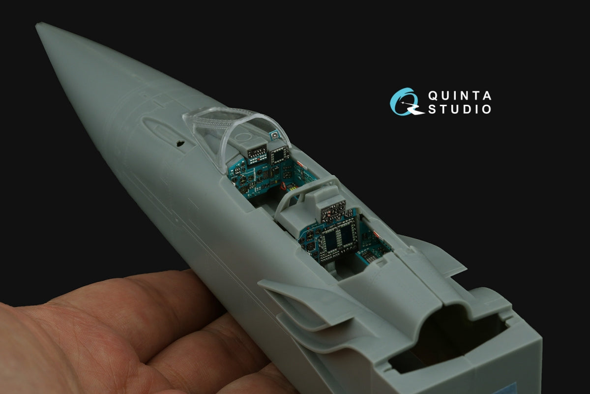 Quinta Studio QDS-48505 MiG-31BM 3D-Printed &amp;amp; coloured Interior on decal paper (Hobby Boss) (Small version) 1/48 – Bild 9