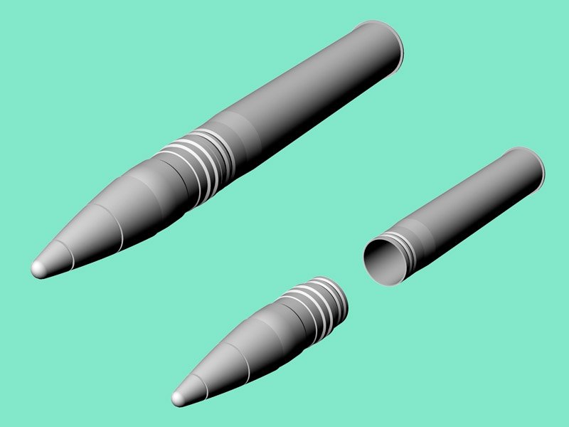 Eureka XXL AB-356 8,8 cm Ammo for Kw.K.36 1/35 – Bild 4