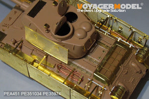Voyager Model PEA451 WWII Russian T-34/85 &amp;quot;Thoma shields&amp;quot; wire mesh schürzen (GP) 1/35 – immagine 4