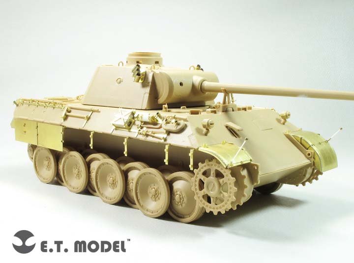 E.T. Model E35-242 WWII German Panther D Basic (For TAMIYA Kit) 1/35 – immagine 5