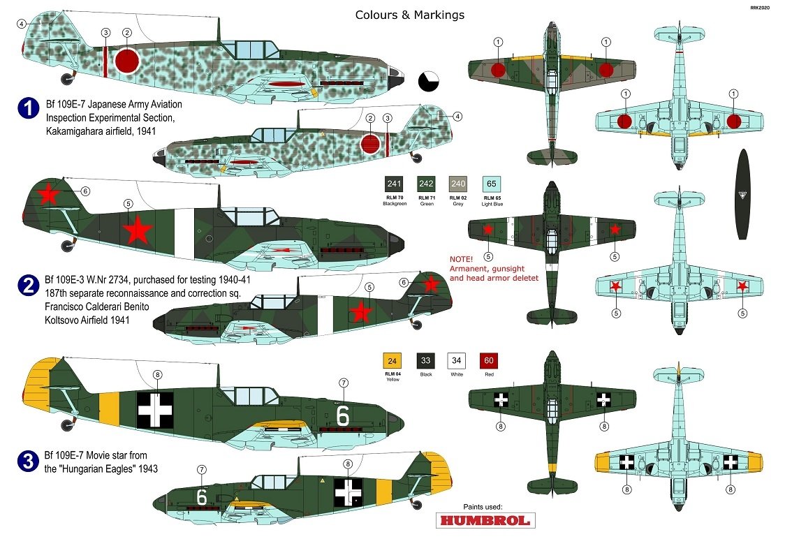 AZ Model AZ7676 Bf 109E-3/7 &amp;quot;Special Markings&amp;quot; 1/72 – image 2
