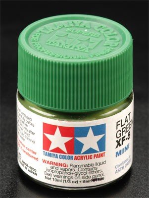 Tamiya XF5 Flat Green (81705) Acrylic paint 10ml – imagen 2