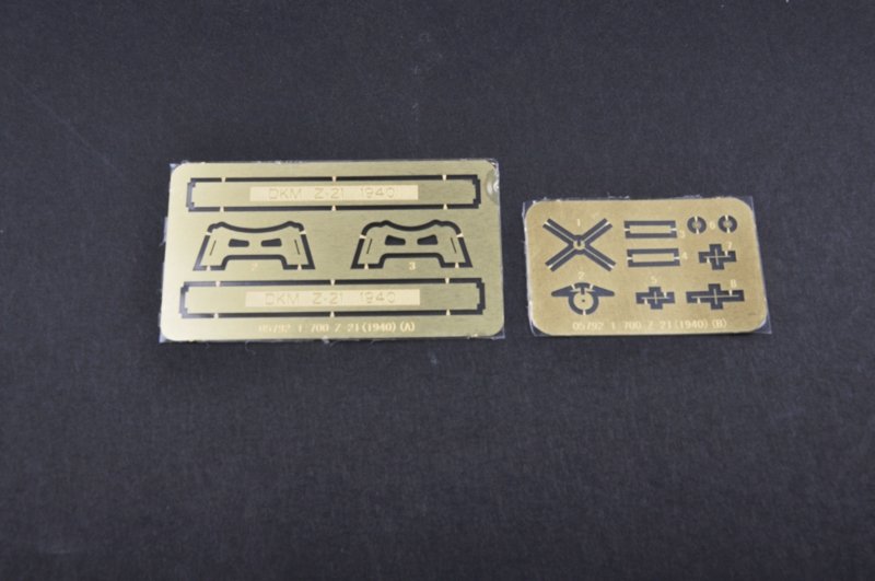 Trumpeter 05792 German Zerstorer Z-21 1940 1/700 – imagen 4
