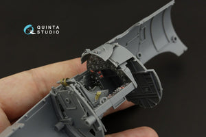 Quinta Studio QD32092 F4U-1D 3D-Printed &amp;amp; colored Interior on decal paper (Tamiya) 1/32 – image 10