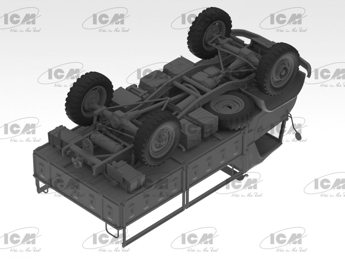 ICM 35135 Unimog S 404 German military truck 1/35 – imagen 7