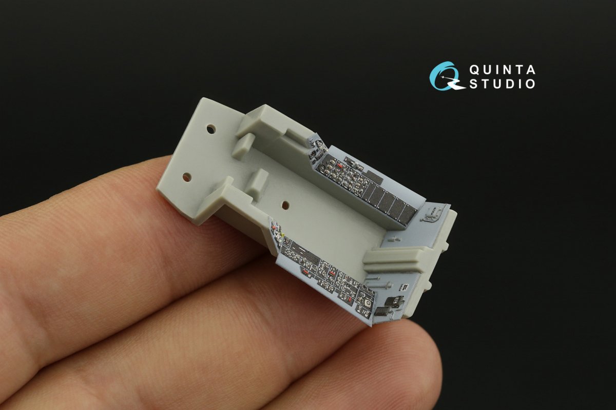 Quinta Studio QD48279 F/A-18C early 3D-Printed &amp;amp; coloured Interior on decal paper (HobbyBoss) 1/48 – immagine 11