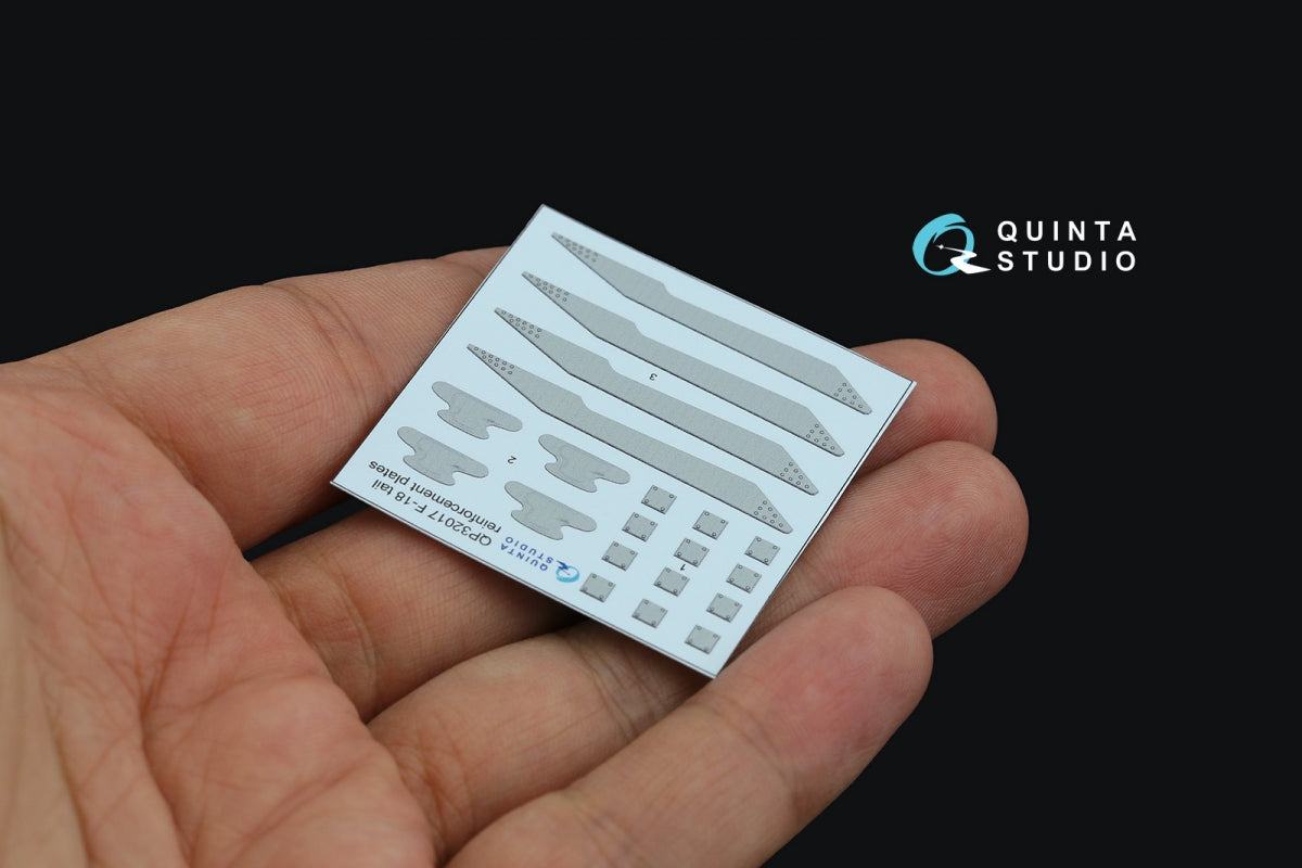Quinta Studio QP32017 Plaques de renfort de queue F/A-18A/B/C/D (tous les kits) 1/32 – image 5