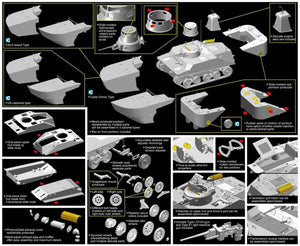 Dragon 6712 IJN Type 2 (Ka-Mi) Amphibious Tank 1/35 – imagen 4