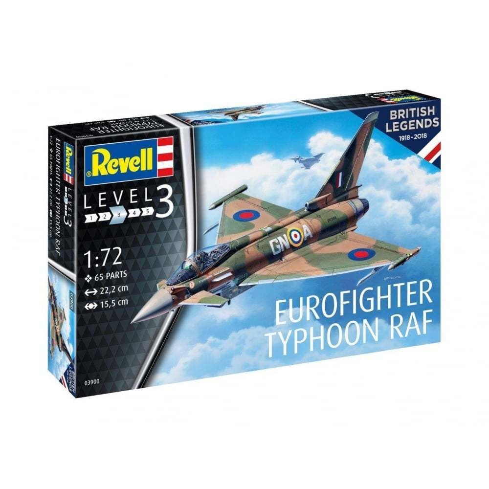 Revell 03900 Légendes britanniques : Eurofighter Typhoon RAF (1/72)