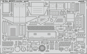 Eduard 36259 HEMTT exterior ITALERI 1/35 – zdjęcie 3