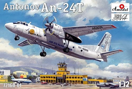 Maquette A-Model 72160-1 Antonov AN-24T « Phoenix » 1/72