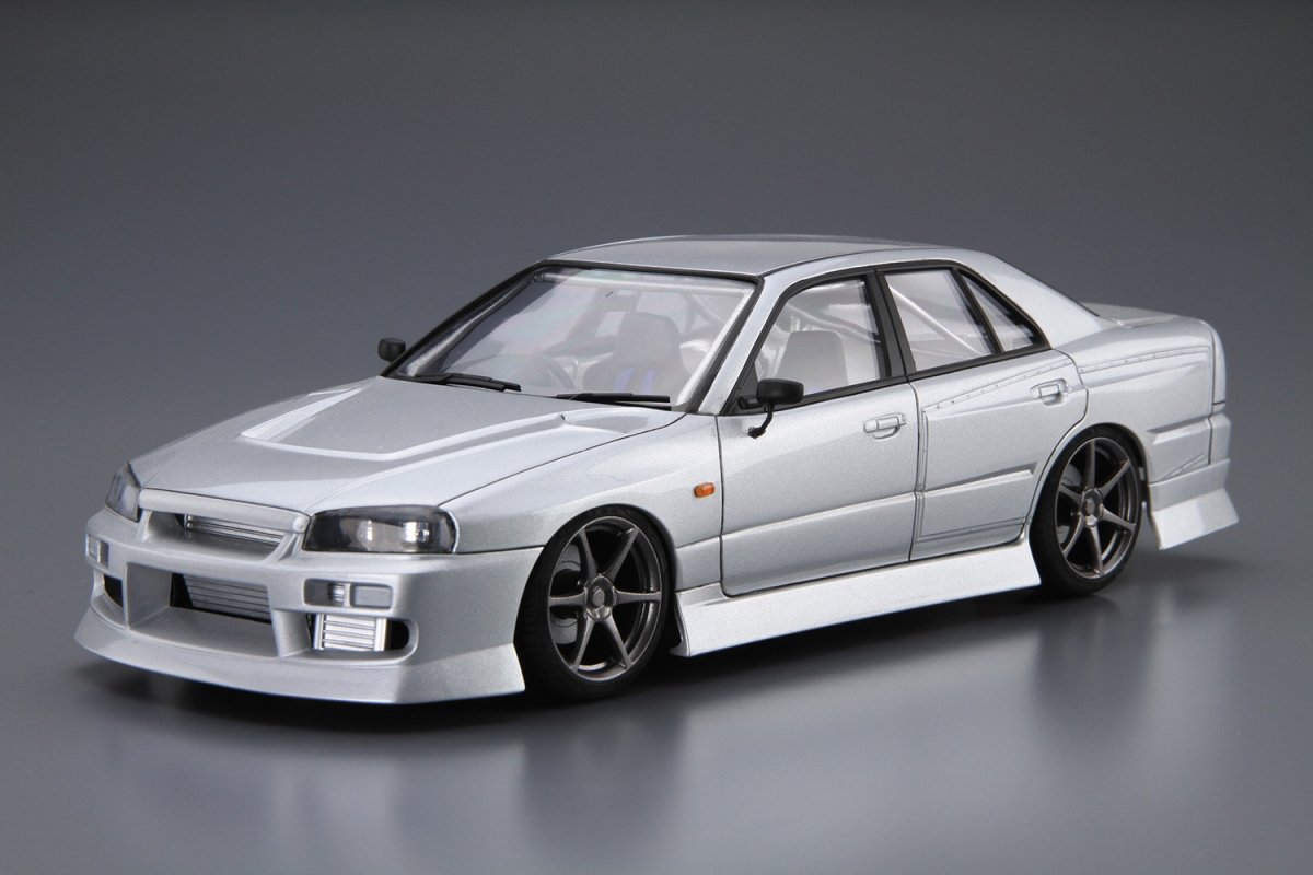 Aoshima 06134 Uras ER34 Skyline 25GT-t &amp;#39;01 (Nissan) 1/24 – imagen 2