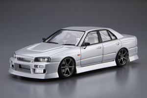 Aoshima 06134 Uras ER34 Skyline 25GT-t &amp;#39;01 (Nissan) 1/24 – imagen 2