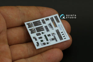 Quinta Studio QD72039 F-15E 3D-Printed &amp;amp; coloured Interior on decal paper (Academy) 1/72 – immagine 9
