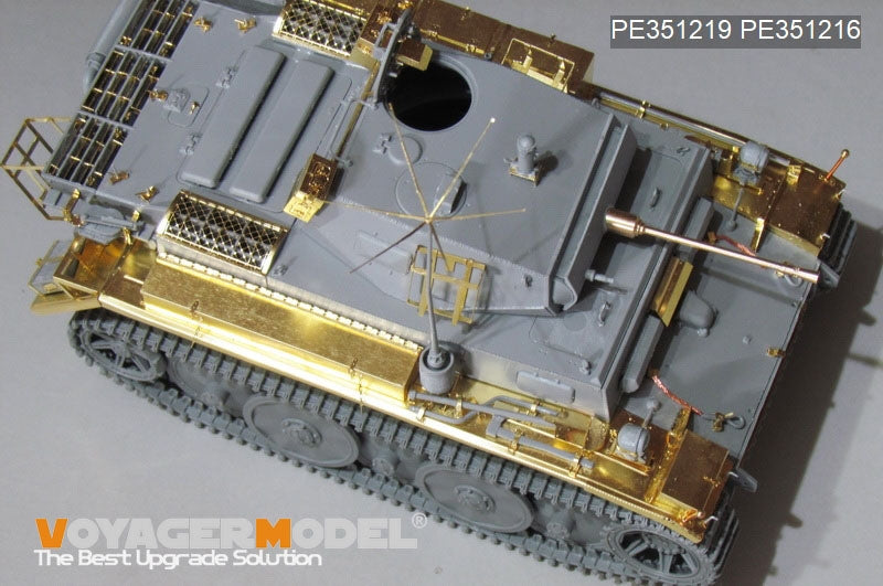 Voyager modèle PE351216 seconde guerre mondiale allemand PzKpfw.II.Ausf.L Luchs ailes pour frontière BT-018 1/35 – image 6