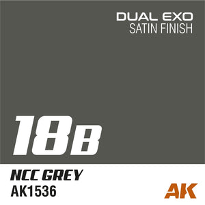 AK Interactive AK1562 DUAL EXO SET 18 – 18A STARSHIP GREY &amp;amp; 18B NCC GREY – Bild 3