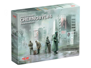 ICM 35904 Chernobyl 4 Deactivators 1/35