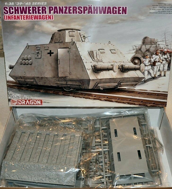 Dragon 6072 Schwerer Panzerspähwagen (Infanteriewagen) 1/35 – immagine 2
