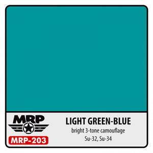 MR. Paint MRP-203 LIGHT GREEN - BLUE SU-34 30ml