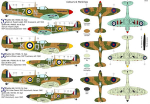 Kovozavody Prostejov KPM0262 Spitfire Mk.Ia „Commanders“ 1/72 – zdjęcie 2