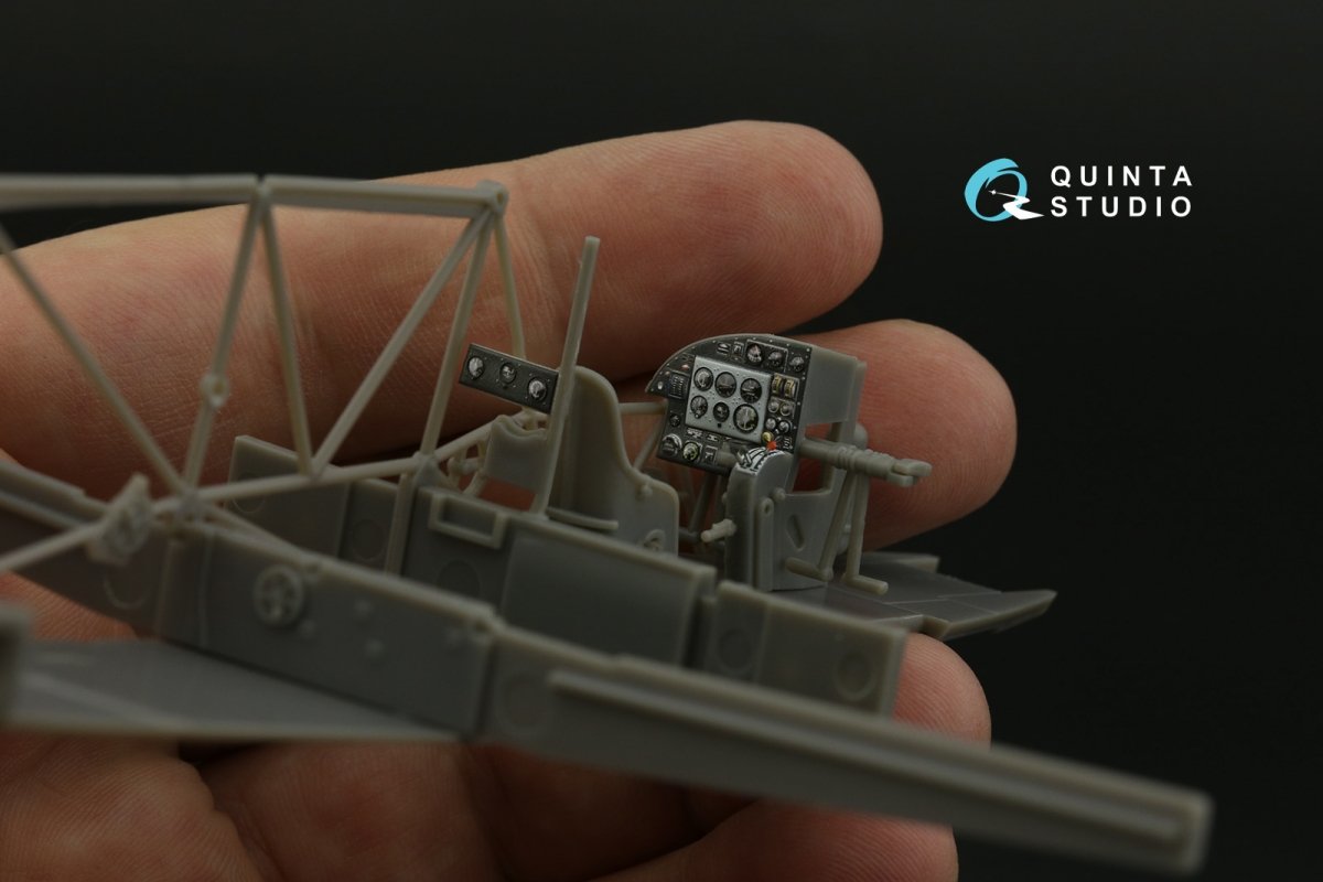 Quinta Studio QDS-48333 Avro Anson Mk.I 3D-Printed &amp;amp; coloured Interior on decal paper (Airfix) (Small version) 1/48 – Bild 7