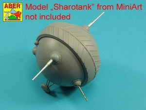 Aber 35L-278 Uzbrojenie do radzieckiego &amp;quot;Sharotank&amp;quot;; 2 x działo 37mm 2 x 12,7mm karabin maszynowy DShK M36 MiniArt 1/35 – immagine 8
