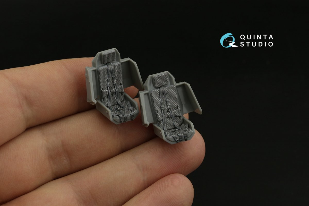 Quinta Studio QD48375 AH-64E 3D-Printed &amp;amp; coloured Interior on decal paper (Hasegawa) 1/48 – zdjęcie 12